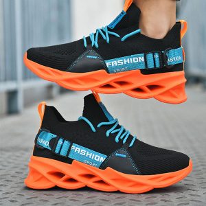 Pustende Løpesneakers med Sklisikker Såle