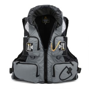 Kayak Redningsvest Flytehjelp - Grå, XXL