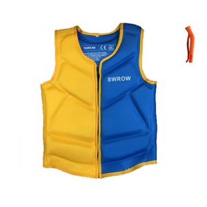 Flytevest - M Gul-Blå