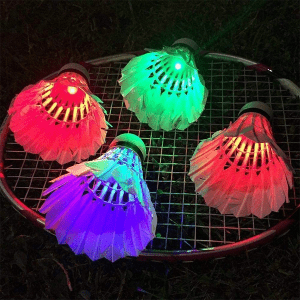 LED-belysning Badminton Fjærball