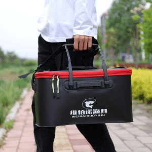 fish bag, fishing bags, fish bucket