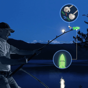 LED-lys Fiskestang Bjelle Bite Alarm