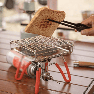 Bærbart Mini Grillristnett for Camping