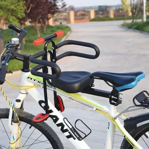 Front Mounted Bike Seat for Children - Black