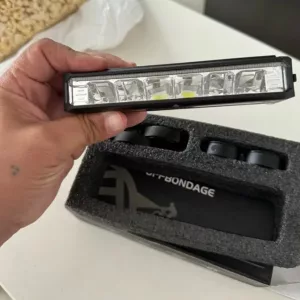 Mottatt vanntett sykkellykt foran fra kunde K***n.