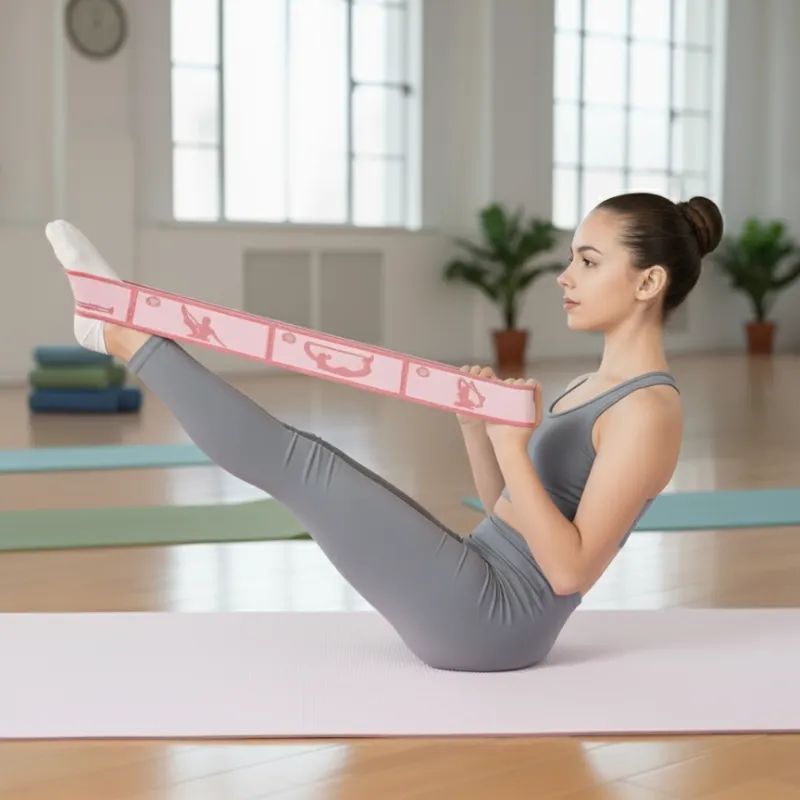 yoga strap, yoga resistance bands, yoga stretch band