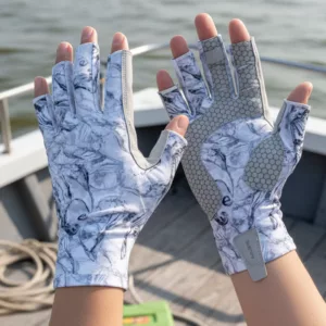 fishing gloves, fingerless fishing gloves