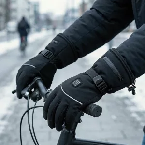 heated gloves, thermal gloves, rechargeable heated gloves, electric heated gloves, waterproof heated gloves
