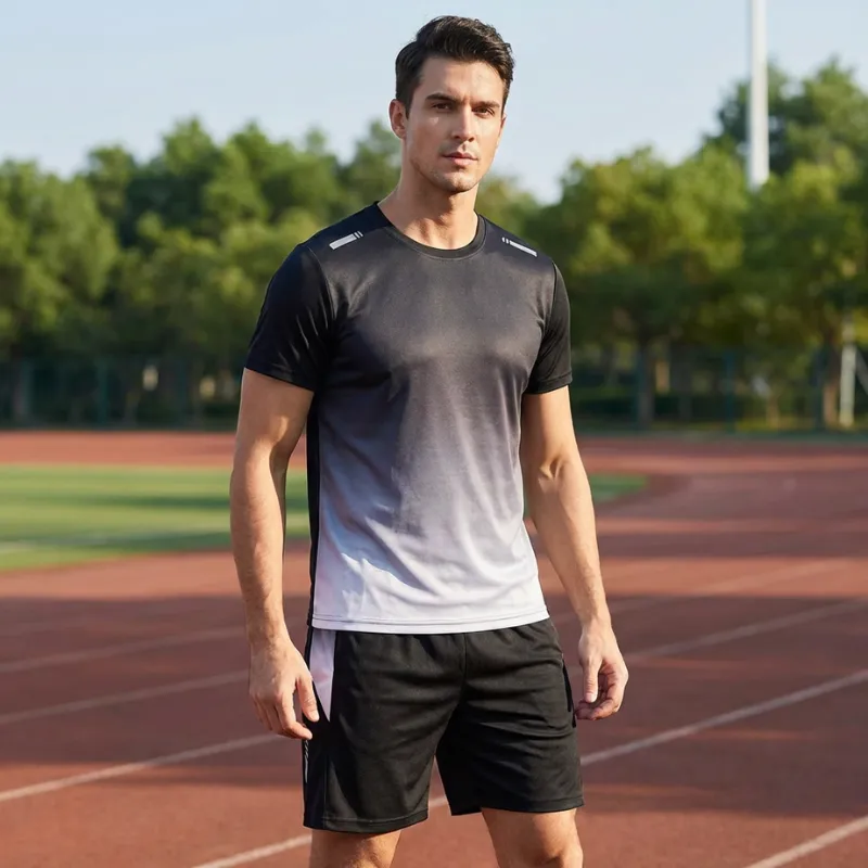 mens sports shorts, mens sports t shirt, gym shorts, quick dry shorts, quick dry t shirt, mens shorts and t shirt set